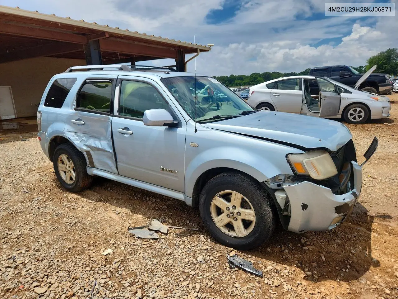 2008 Mercury Mariner Hev VIN: 4M2CU29H28KJ06871 Lot: 59809056