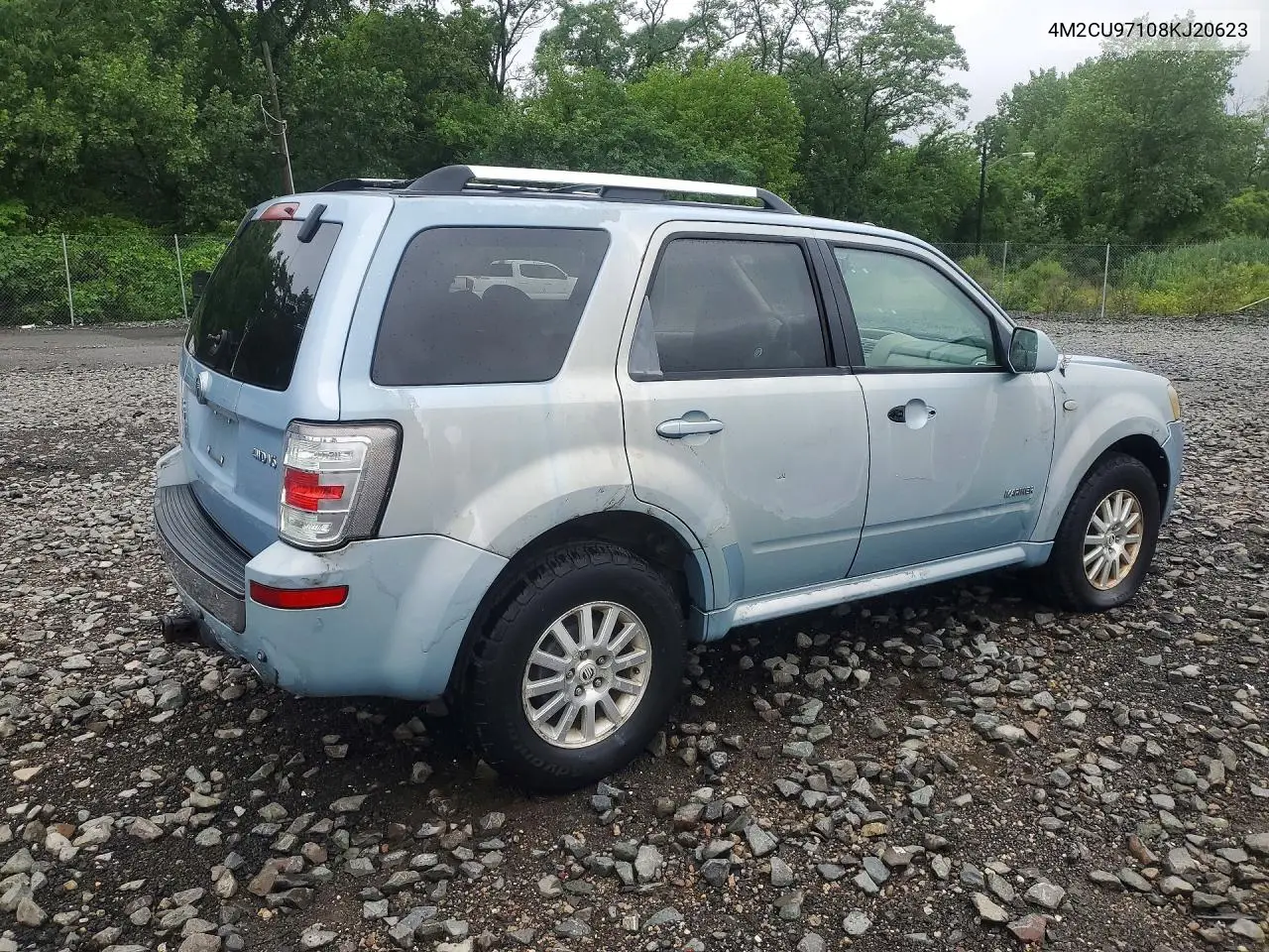2008 Mercury Mariner Premier VIN: 4M2CU97108KJ20623 Lot: 59931836