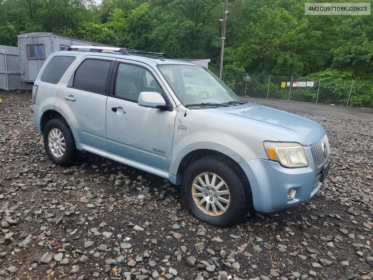 2008 Mercury Mariner Premier VIN: 4M2CU97108KJ20623 Lot: 59931836