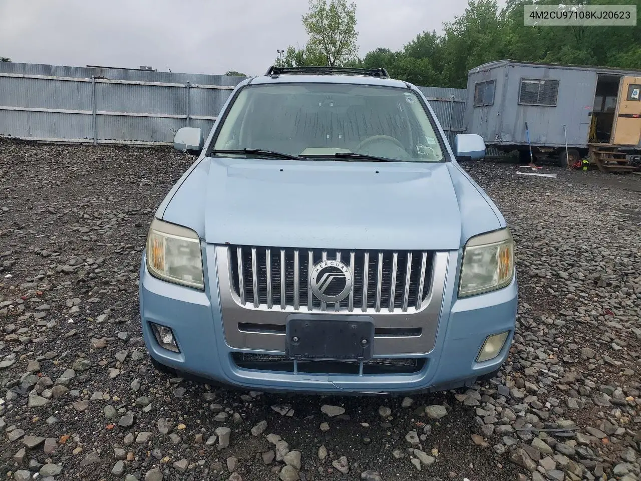 2008 Mercury Mariner Premier VIN: 4M2CU97108KJ20623 Lot: 59931836
