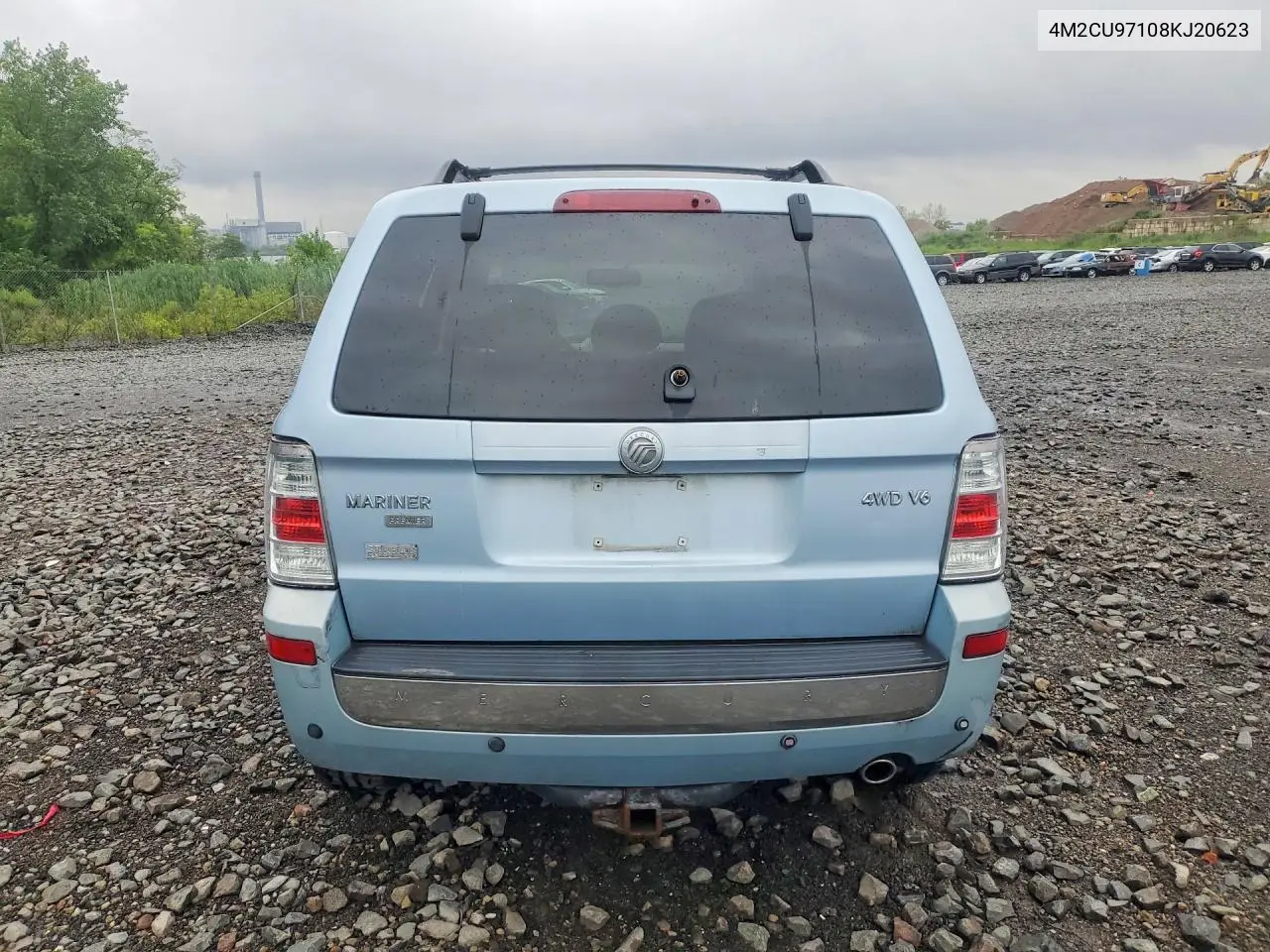 2008 Mercury Mariner Premier VIN: 4M2CU97108KJ20623 Lot: 59931836