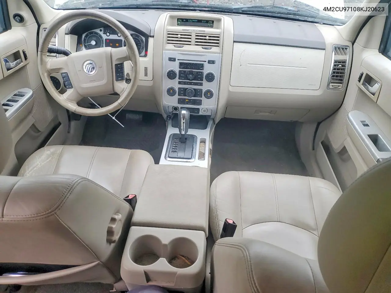 2008 Mercury Mariner Premier VIN: 4M2CU97108KJ20623 Lot: 59931836