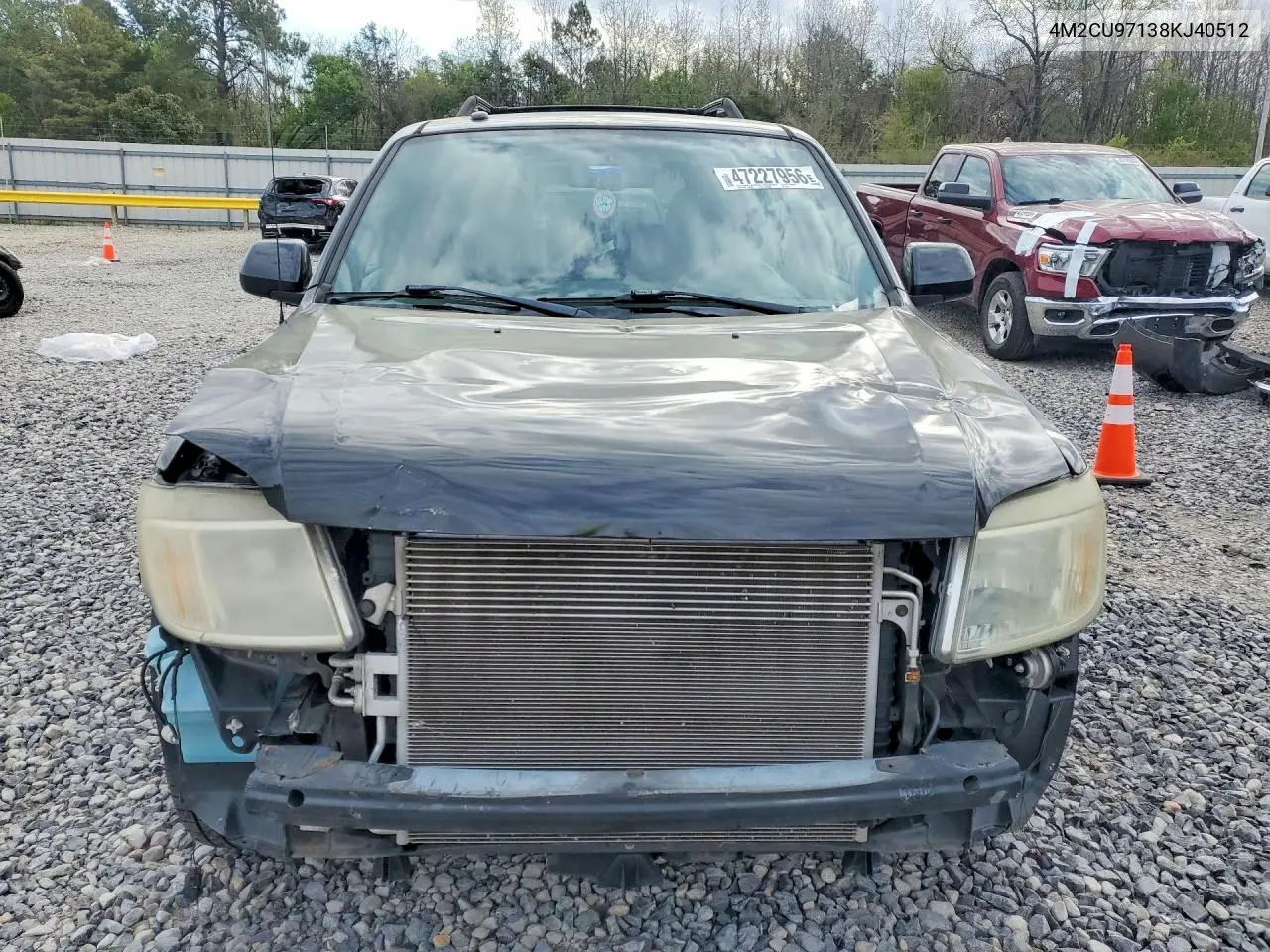 2008 Mercury Mariner Premier VIN: 4M2CU97138KJ40512 Lot: 60957736