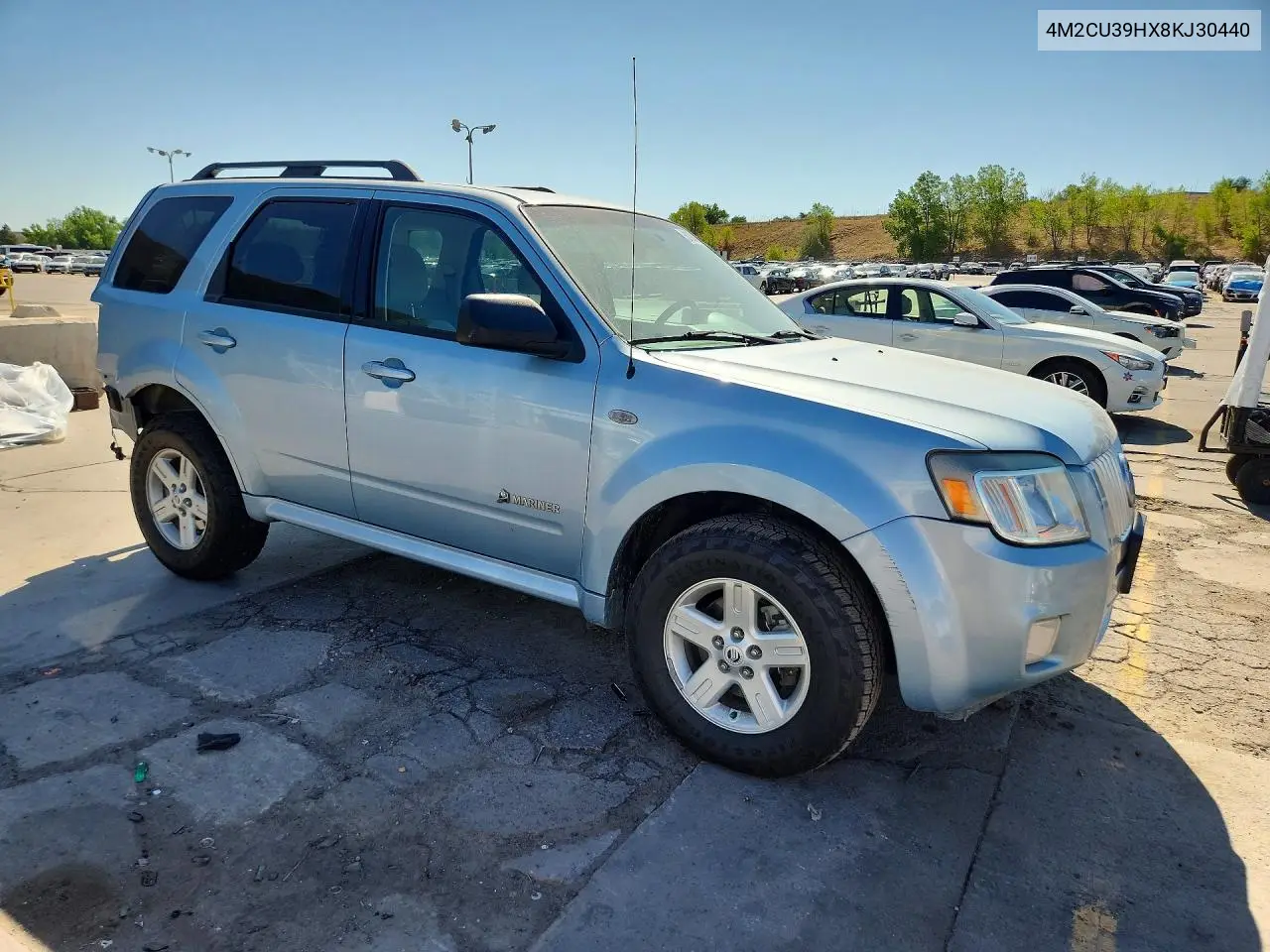 2008 Mercury Mariner Hev VIN: 4M2CU39HX8KJ30440 Lot: 61084856