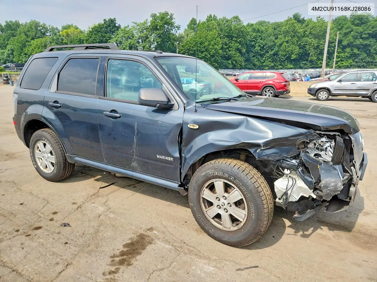 2008 Mercury Mariner VIN: 4M2CU91168KJ28086 Lot: 61558056