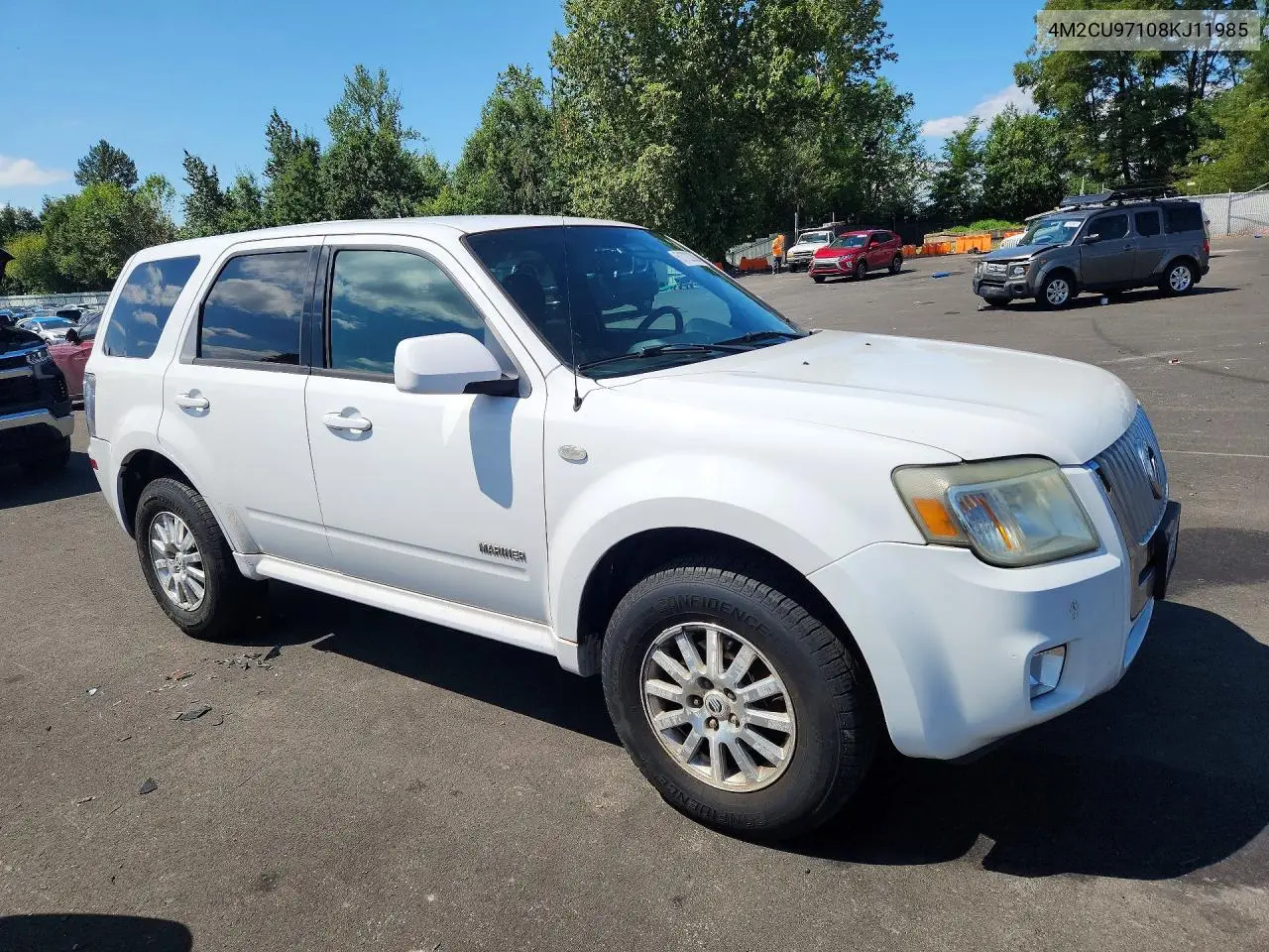 2008 Mercury Mariner Premier VIN: 4M2CU97108KJ11985 Lot: 61722286