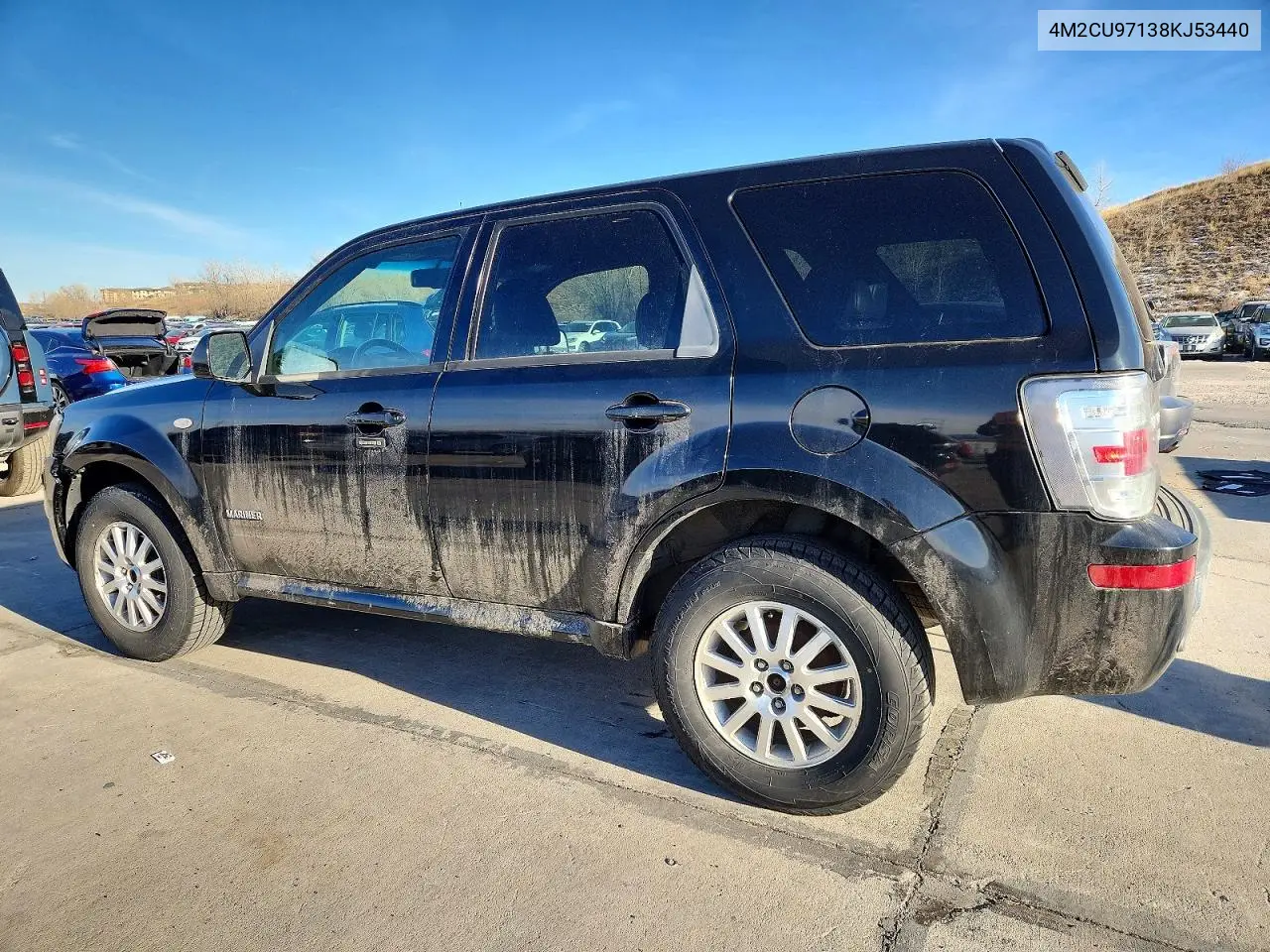 2008 Mercury Mariner Premier VIN: 4M2CU97138KJ53440 Lot: 74413115