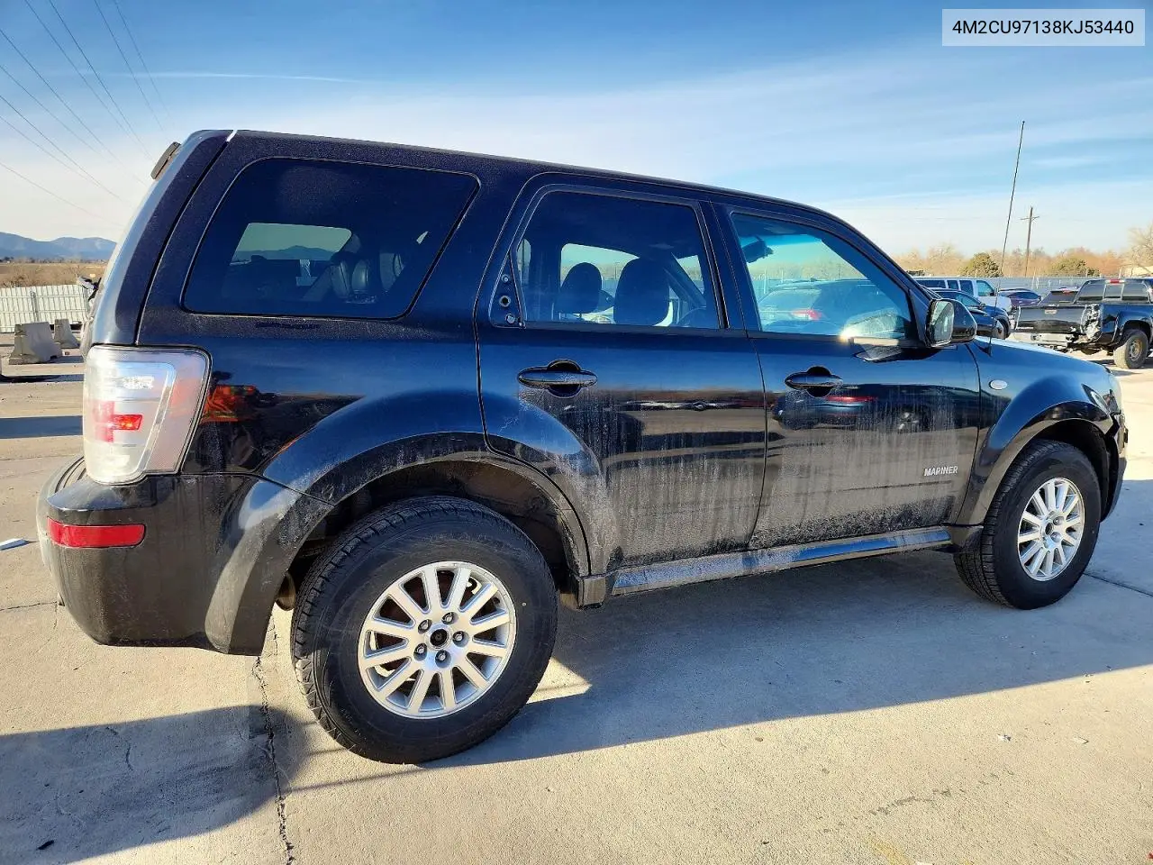 2008 Mercury Mariner Premier VIN: 4M2CU97138KJ53440 Lot: 74413115