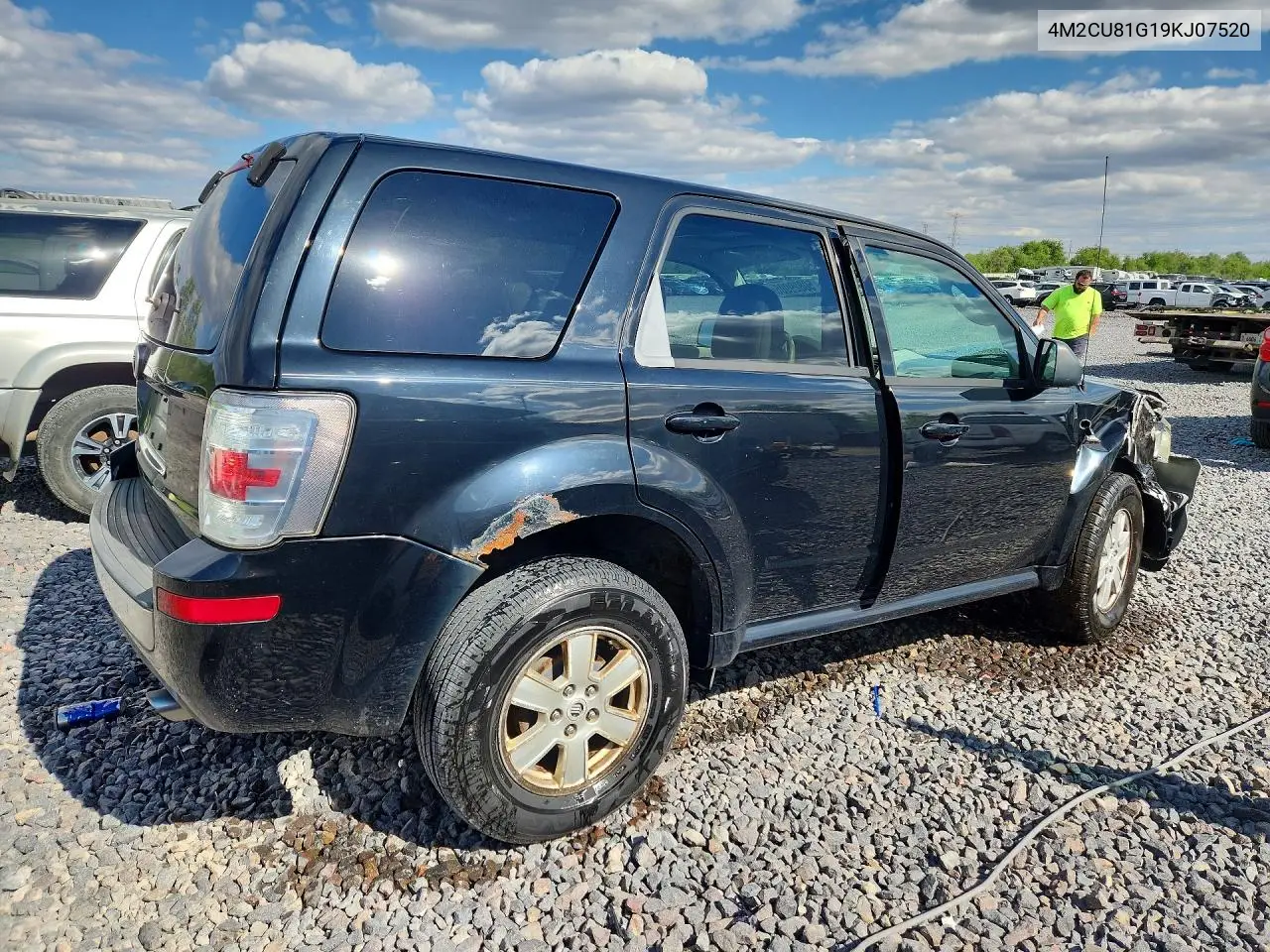 2009 Mercury Mariner VIN: 4M2CU81G19KJ07520 Lot: 50829906