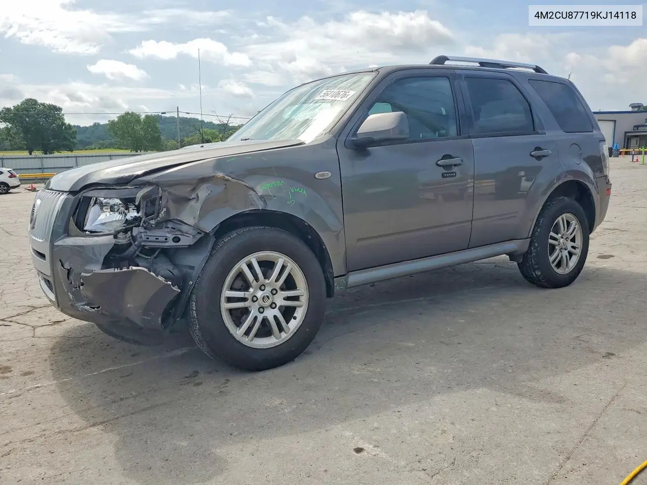 2009 Mercury Mariner Premier VIN: 4M2CU87719KJ14118 Lot: 56410676