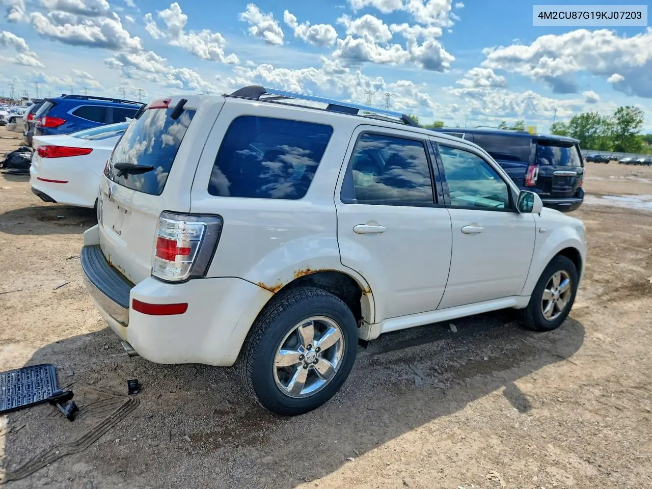 2009 Mercury Mariner Premier VIN: 4M2CU87G19KJ07203 Lot: 58909066