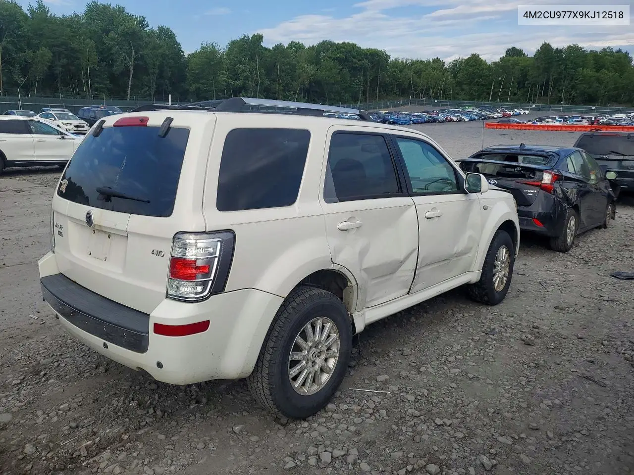 2009 Mercury Mariner Premier VIN: 4M2CU977X9KJ12518 Lot: 60237456