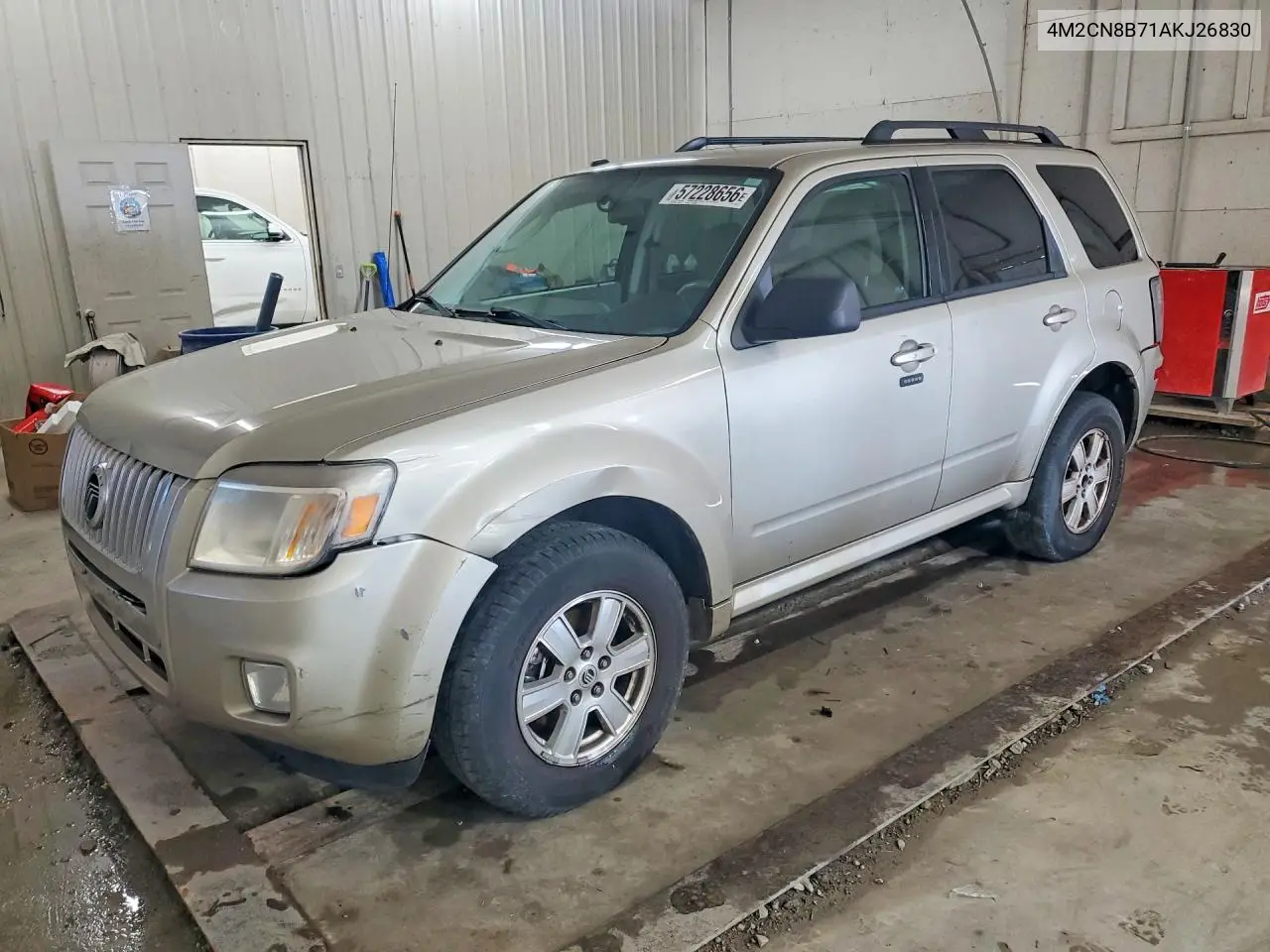 2010 Mercury Mariner VIN: 4M2CN8B71AKJ26830 Lot: 57228656