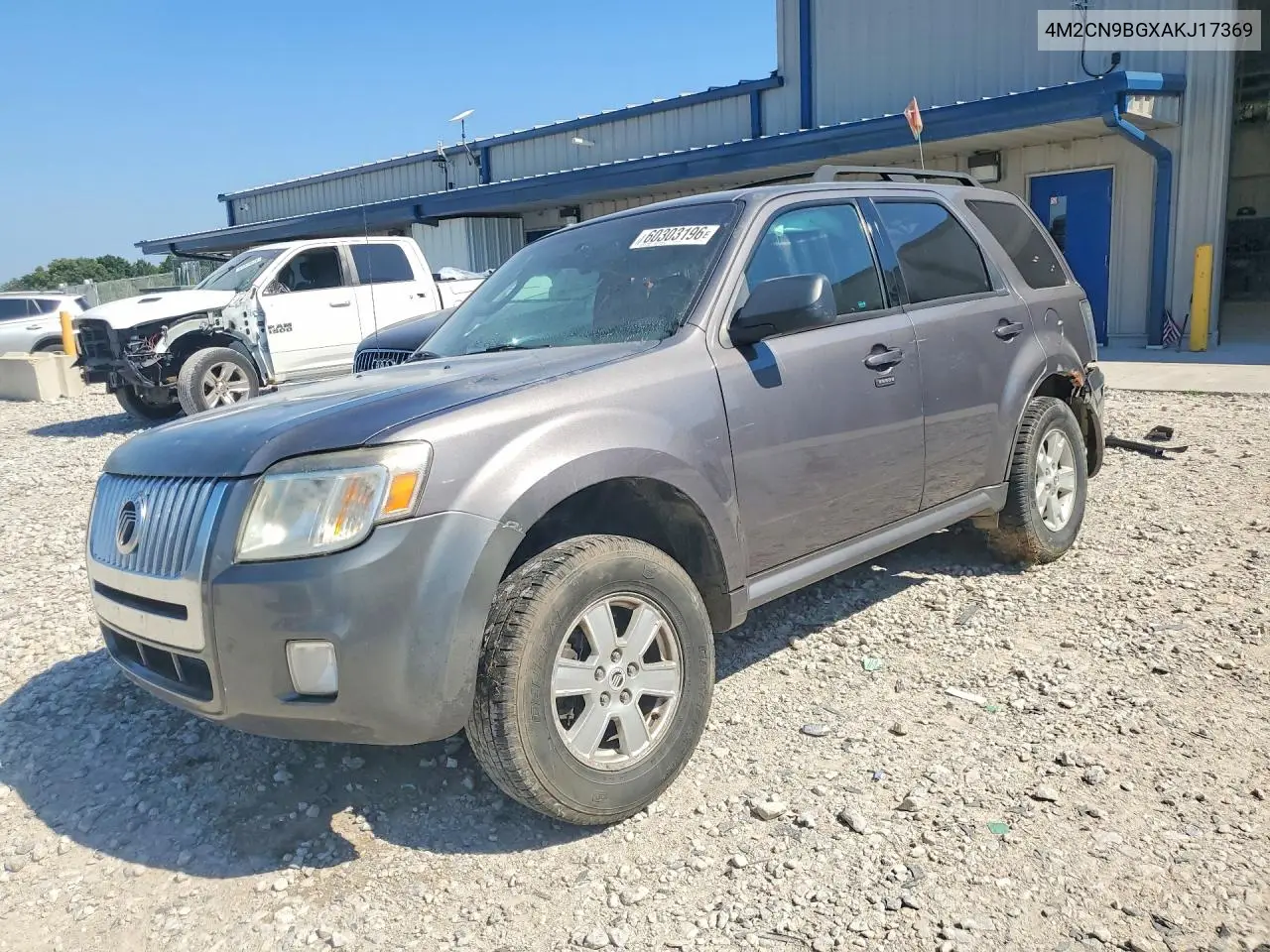 2010 Mercury Mariner VIN: 4M2CN9BGXAKJ17369 Lot: 60303196
