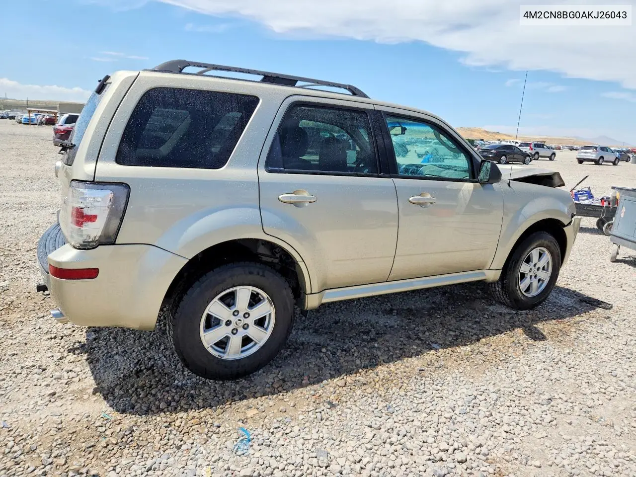 2010 Mercury Mariner VIN: 4M2CN8BG0AKJ26043 Lot: 61222946