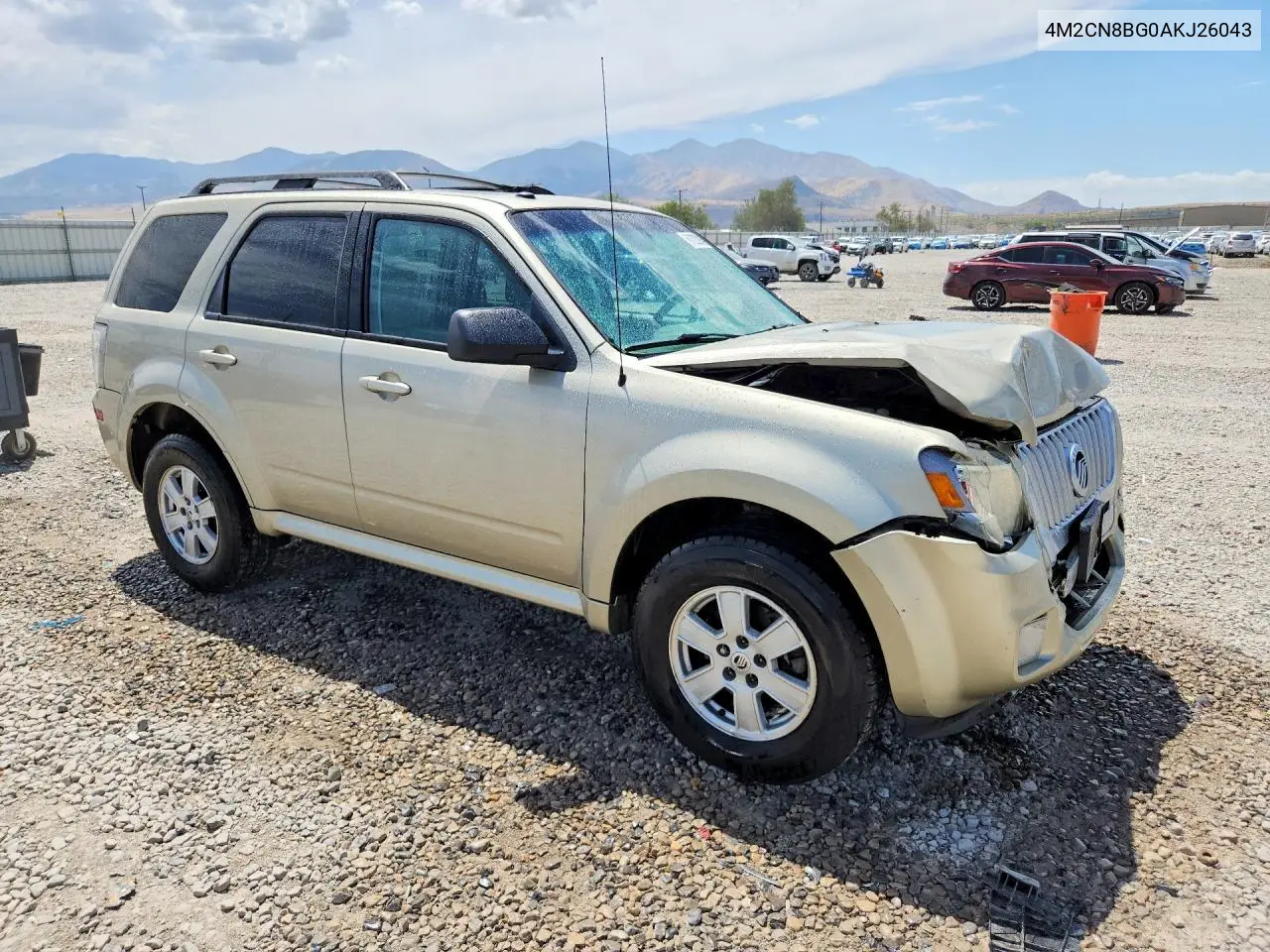 2010 Mercury Mariner VIN: 4M2CN8BG0AKJ26043 Lot: 61222946