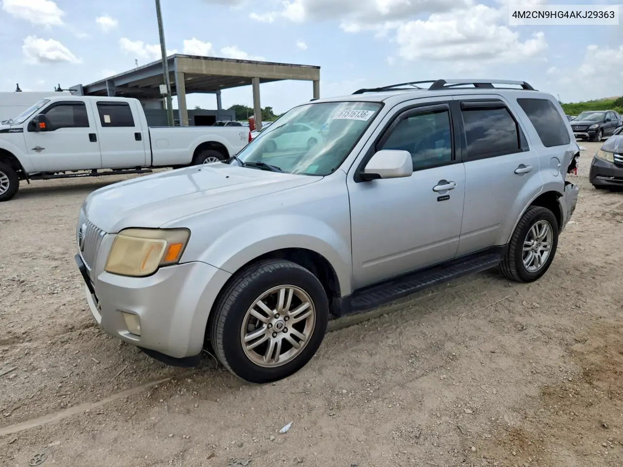 2010 Mercury Mariner Premier VIN: 4M2CN9HG4AKJ29363 Lot: 61516136