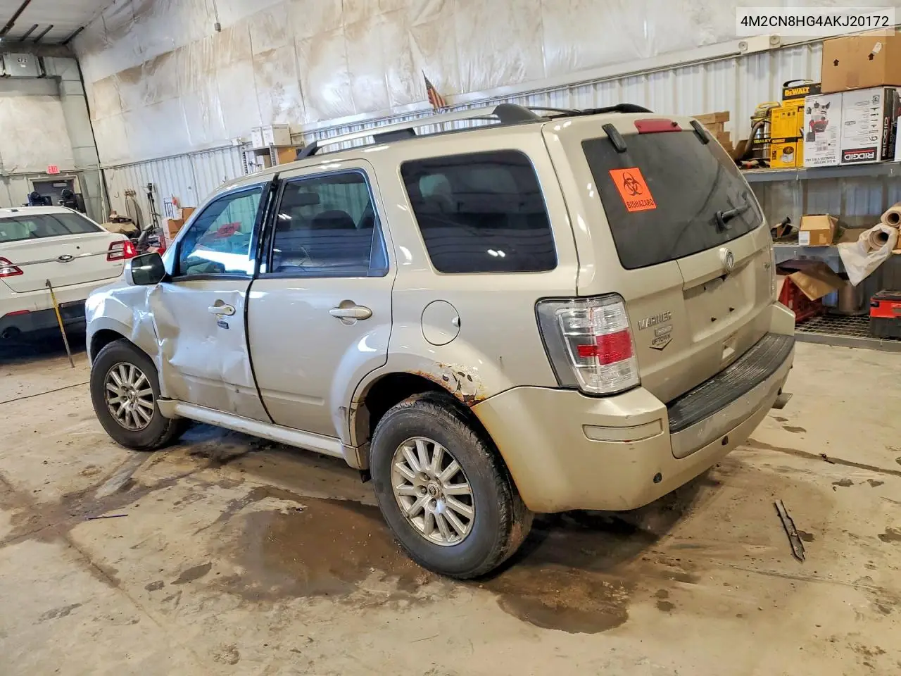 2010 Mercury Mariner Premier VIN: 4M2CN8HG4AKJ20172 Lot: 78115075