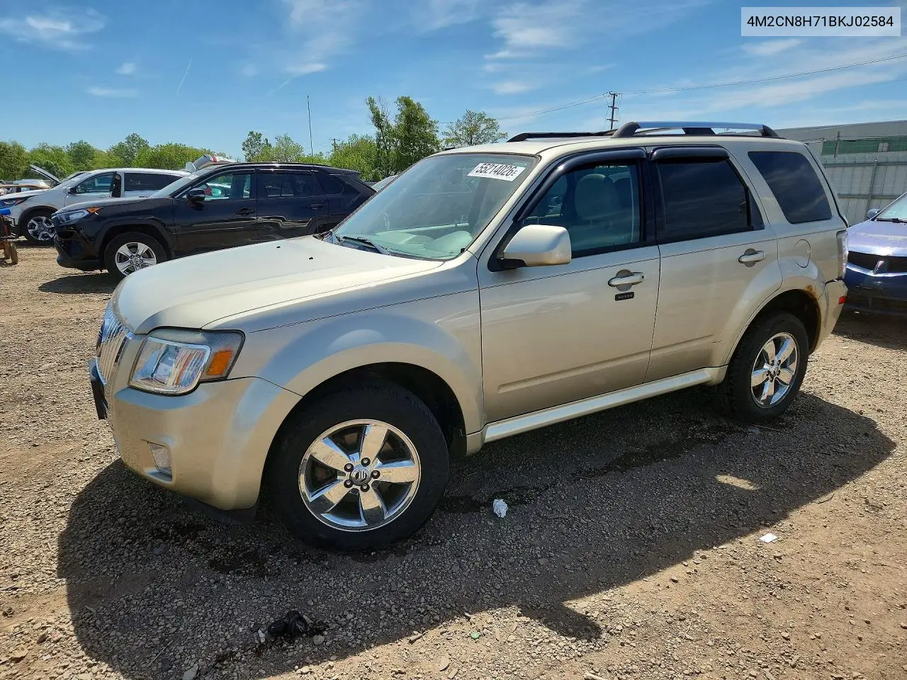 2011 Mercury Mariner Premier VIN: 4M2CN8H71BKJ02584 Lot: 55214026
