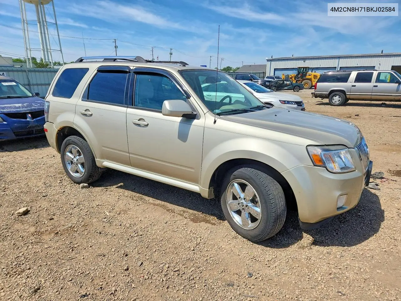 2011 Mercury Mariner Premier VIN: 4M2CN8H71BKJ02584 Lot: 55214026