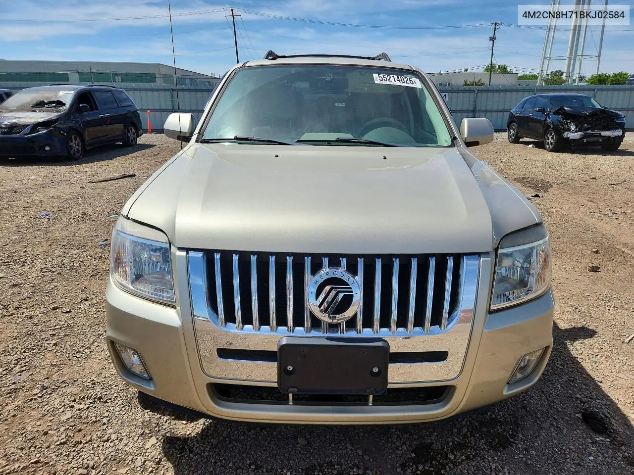 2011 Mercury Mariner Premier VIN: 4M2CN8H71BKJ02584 Lot: 55214026