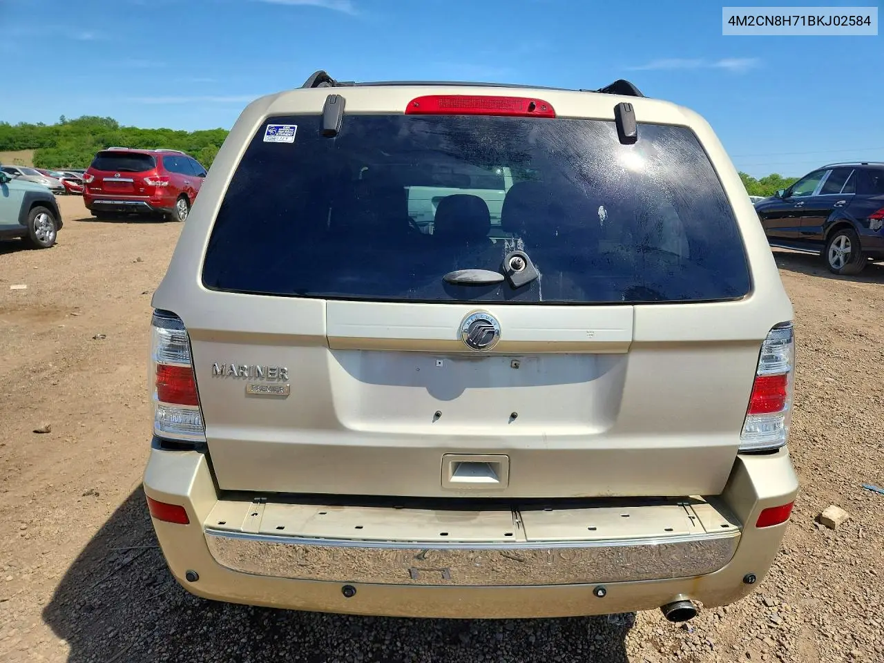 2011 Mercury Mariner Premier VIN: 4M2CN8H71BKJ02584 Lot: 55214026