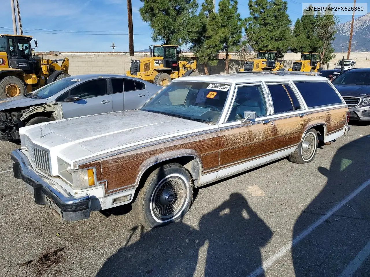 1985 Mercury Marquis Colony Park