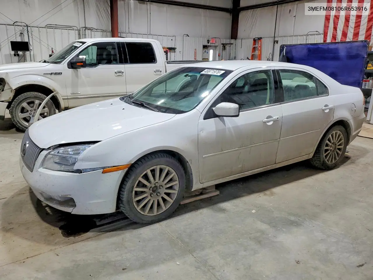 2006 Mercury Milan Premier VIN: 3MEFM08106R653916 Lot: 46871976