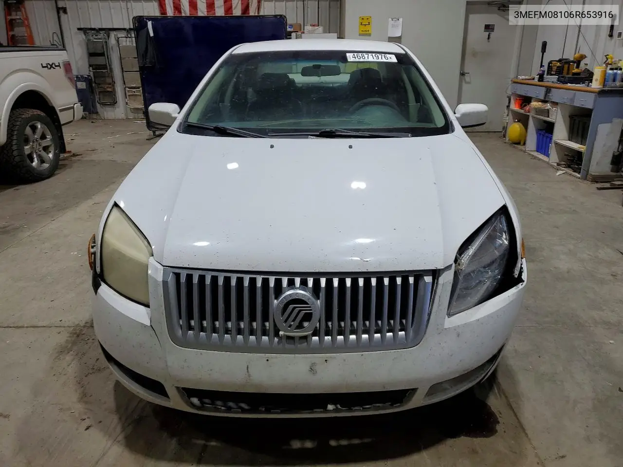 2006 Mercury Milan Premier VIN: 3MEFM08106R653916 Lot: 46871976