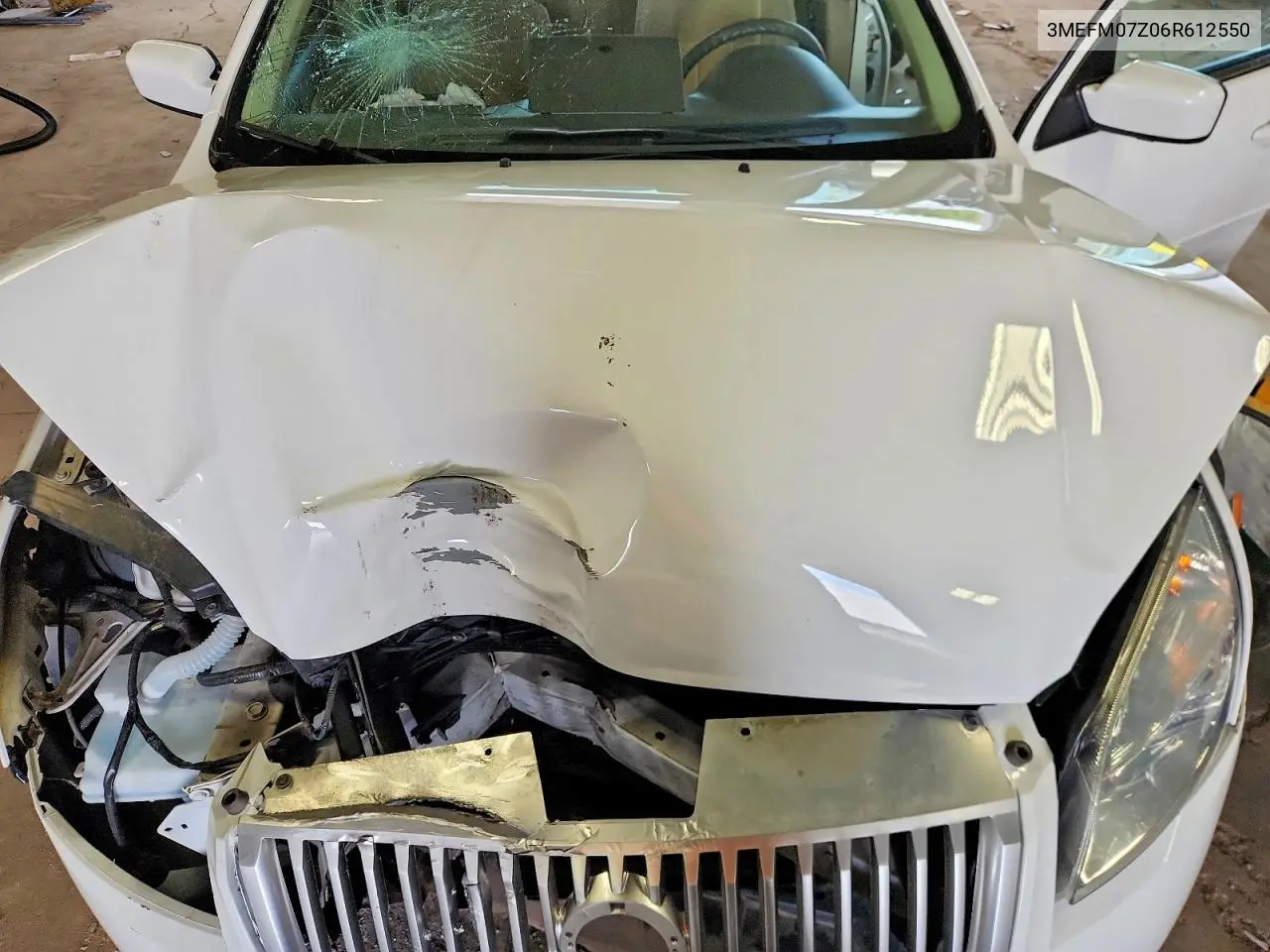 2006 Mercury Milan VIN: 3MEFM07Z06R612550 Lot: 57412426