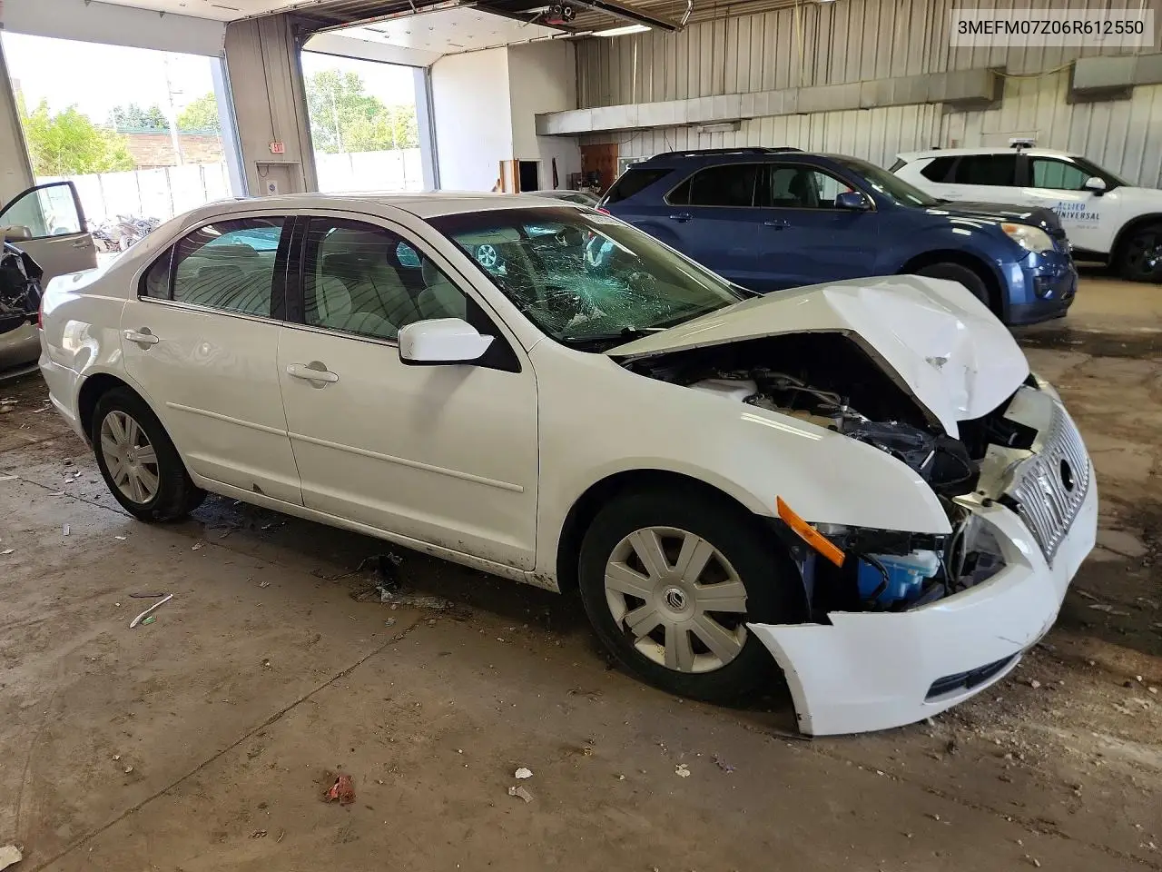 2006 Mercury Milan VIN: 3MEFM07Z06R612550 Lot: 57412426
