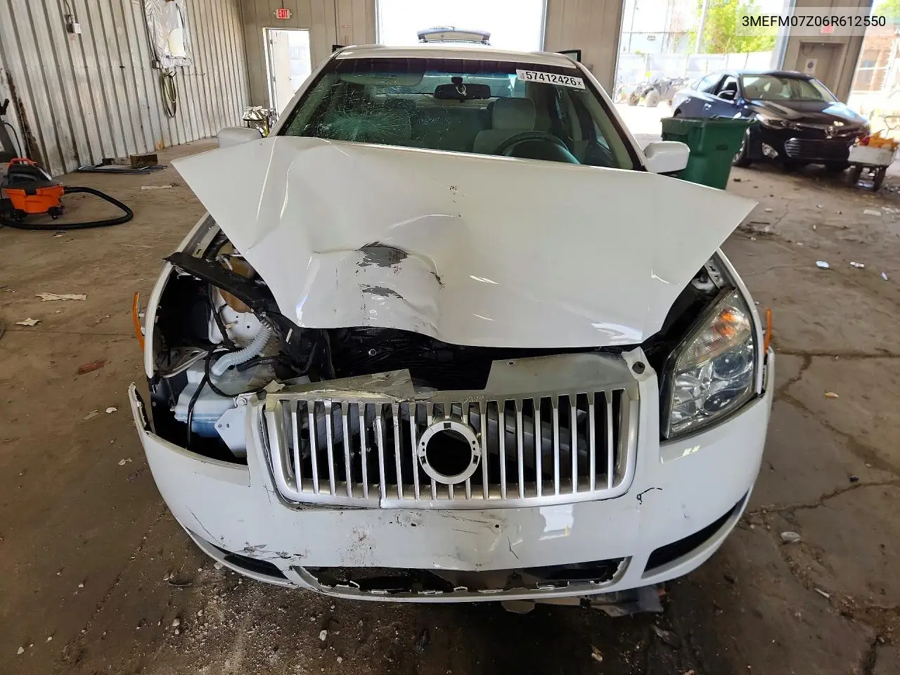2006 Mercury Milan VIN: 3MEFM07Z06R612550 Lot: 57412426