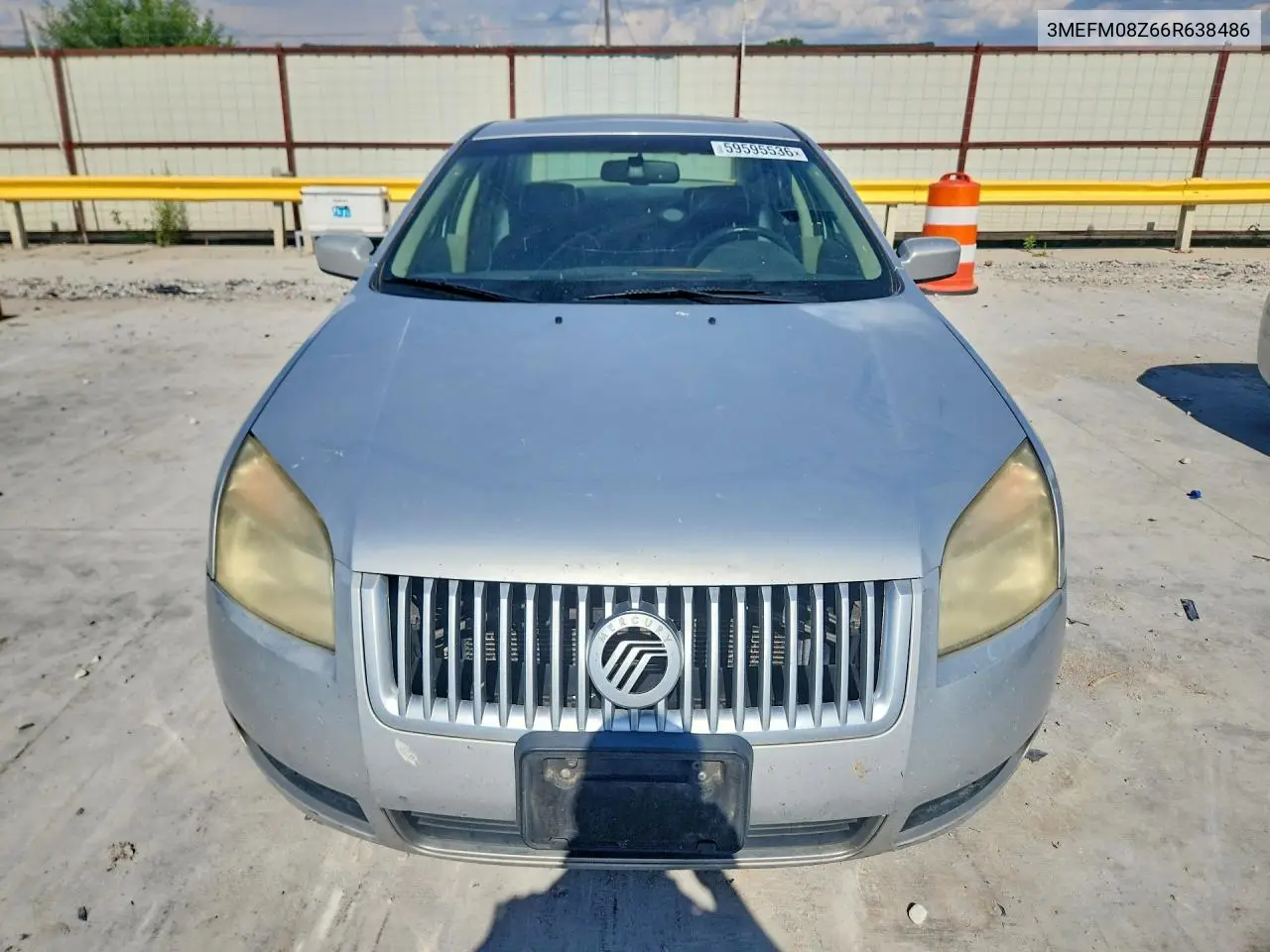 2006 Mercury Milan Premier VIN: 3MEFM08Z66R638486 Lot: 59595536