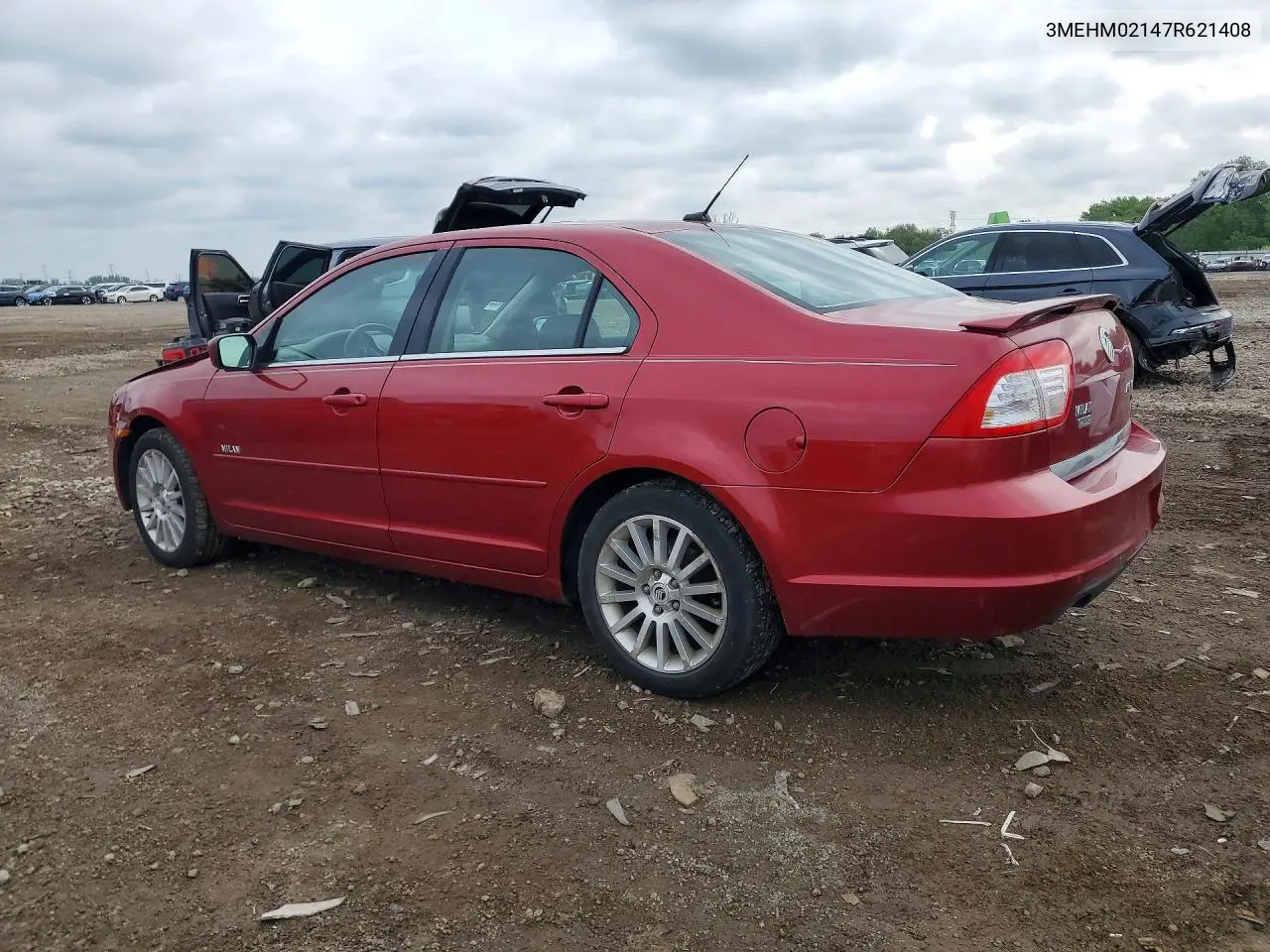 2007 Mercury Milan Premier VIN: 3MEHM02147R621408 Lot: 53885996