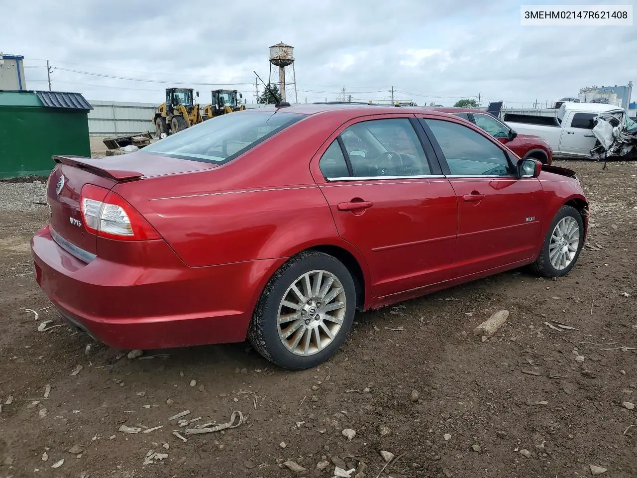 2007 Mercury Milan Premier VIN: 3MEHM02147R621408 Lot: 53885996