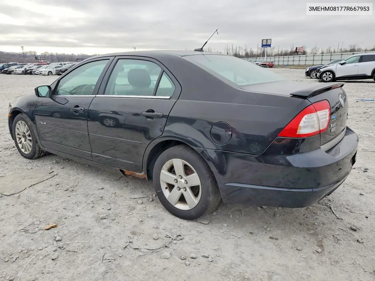 2007 Mercury Milan Premier VIN: 3MEHM08177R667953 Lot: 54244506