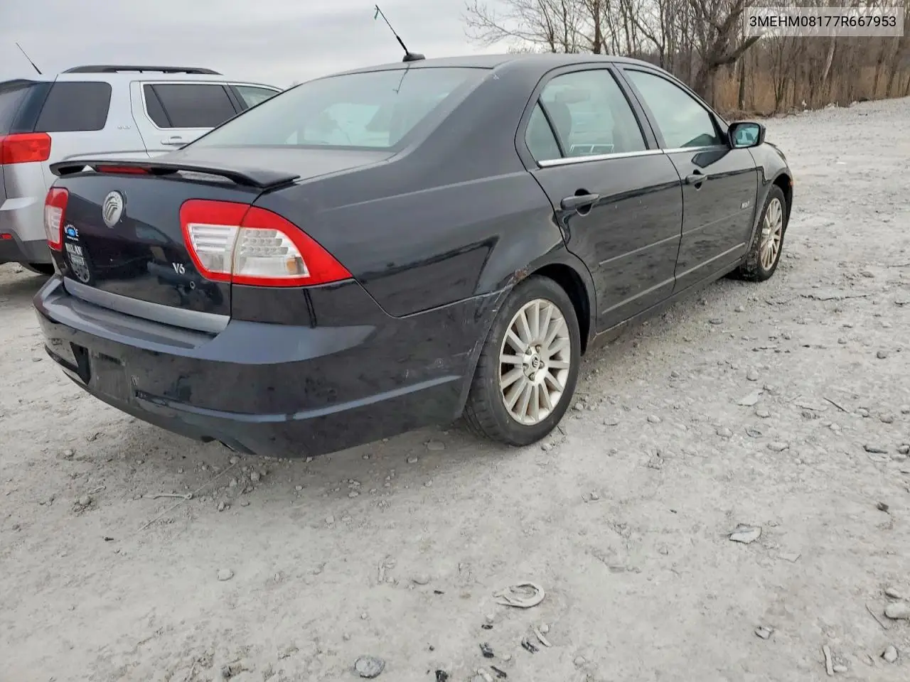 2007 Mercury Milan Premier VIN: 3MEHM08177R667953 Lot: 54244506