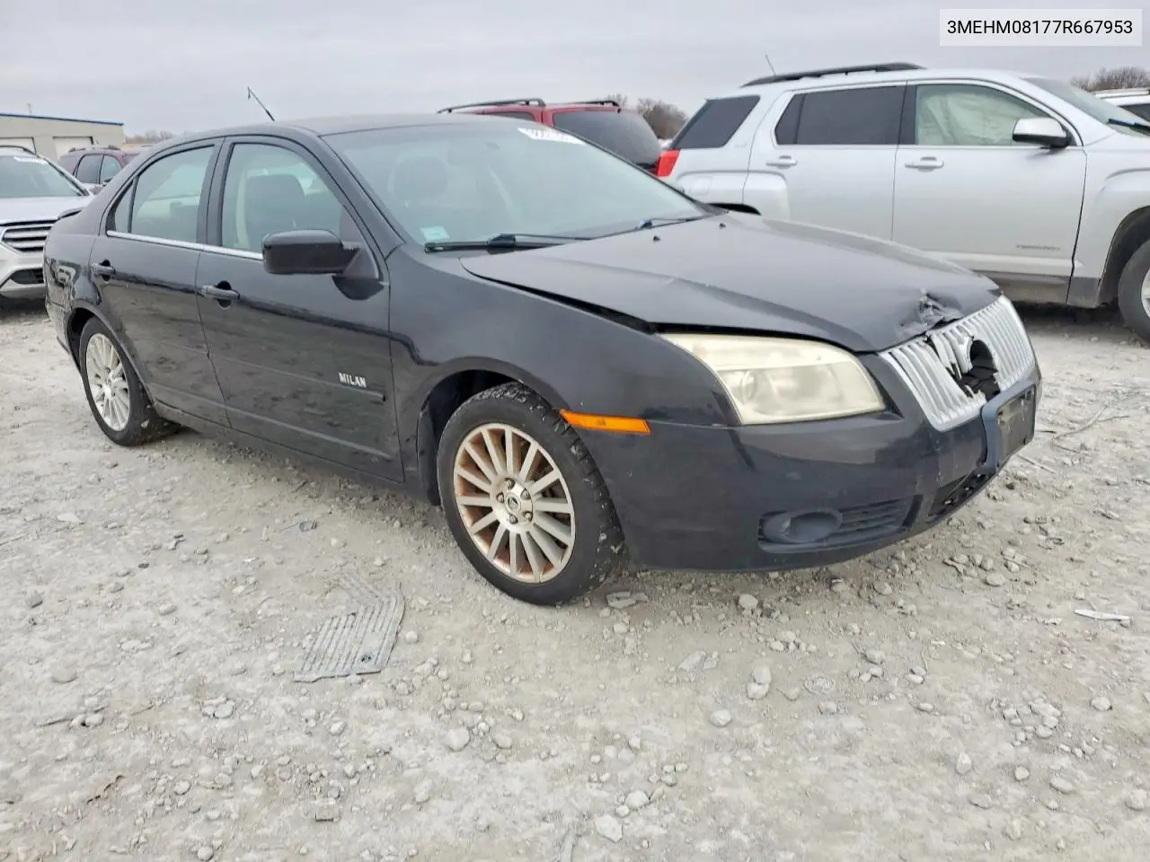 2007 Mercury Milan Premier VIN: 3MEHM08177R667953 Lot: 54244506