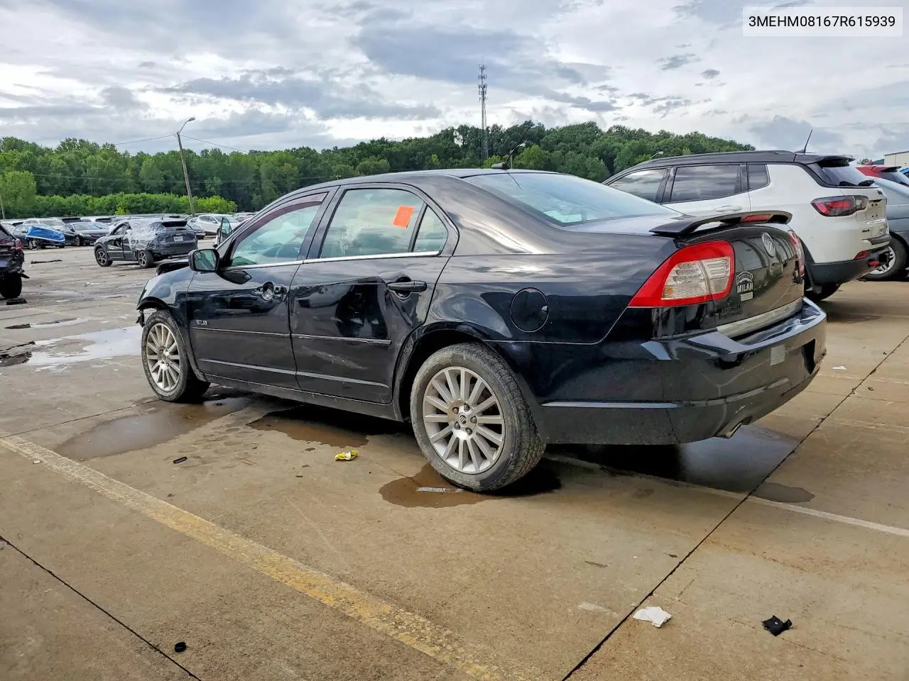 2007 Mercury Milan Premier VIN: 3MEHM08167R615939 Lot: 60089456