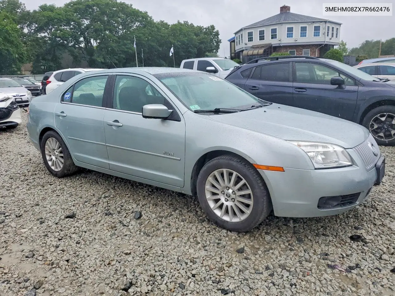 2007 Mercury Milan Premier VIN: 3MEHM08ZX7R662476 Lot: 60293106
