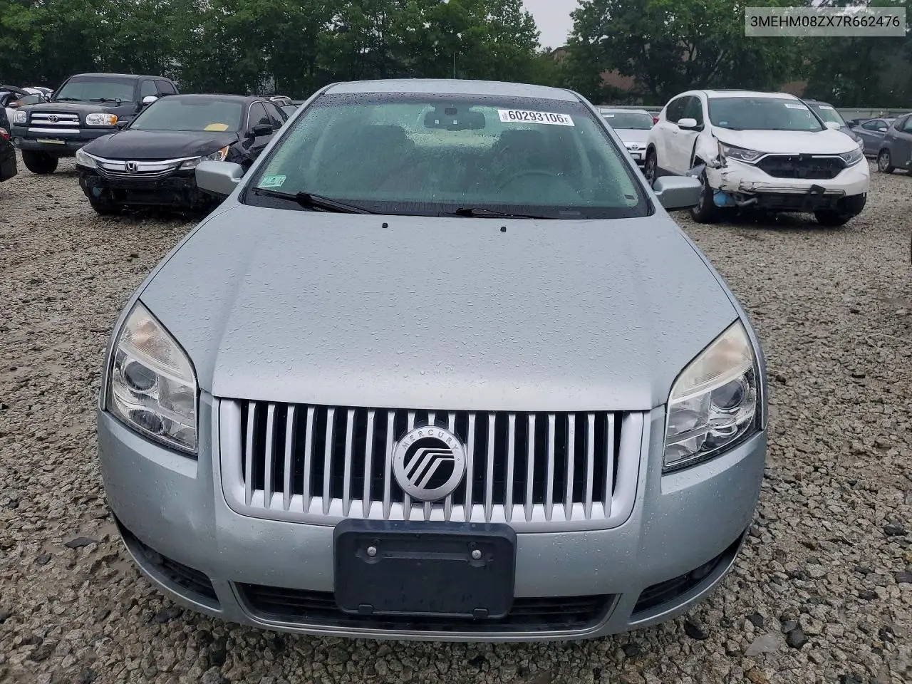 2007 Mercury Milan Premier VIN: 3MEHM08ZX7R662476 Lot: 60293106