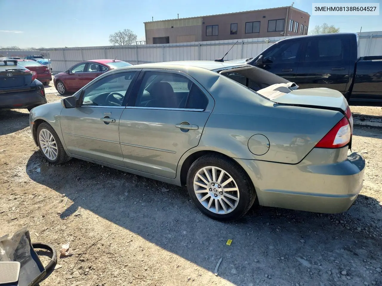 2008 Mercury Milan Premier VIN: 3MEHM08138R604527 Lot: 48940476