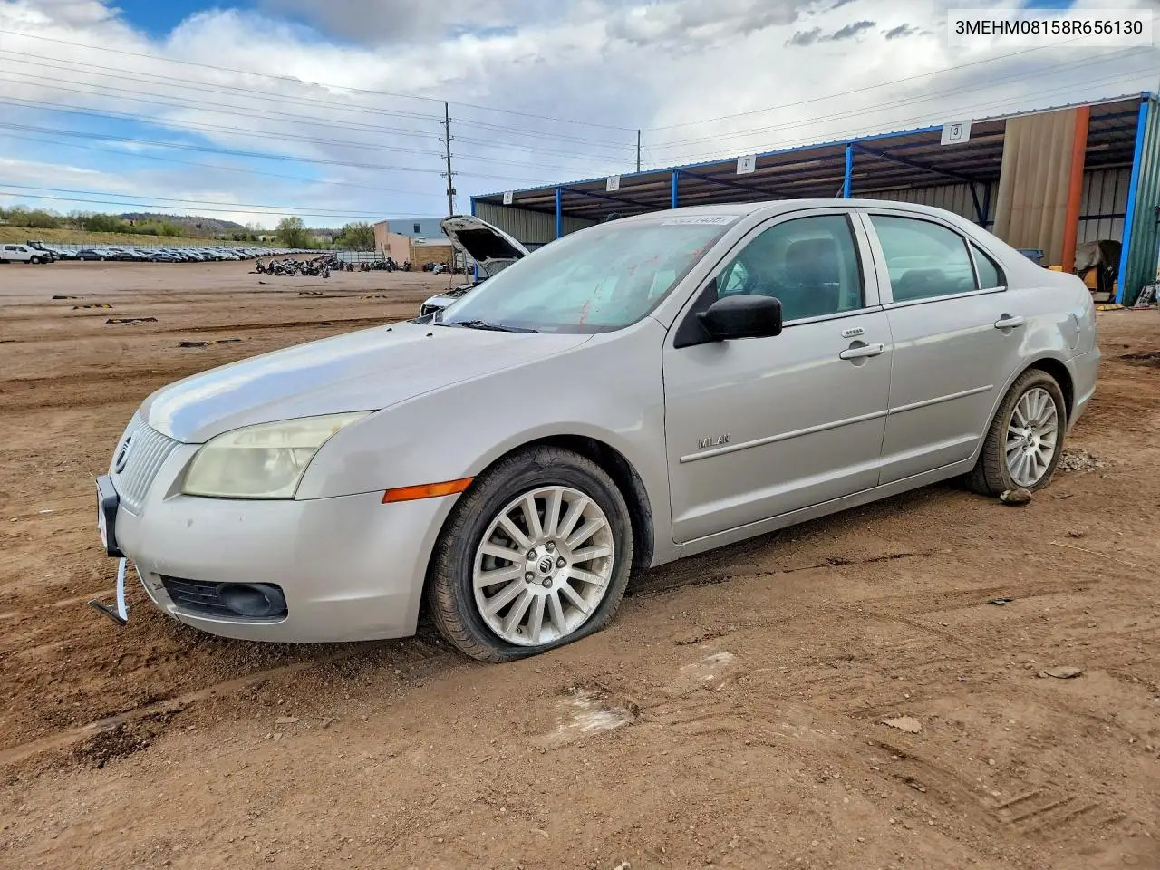 2008 Mercury Milan Premier VIN: 3MEHM08158R656130 Lot: 49221436