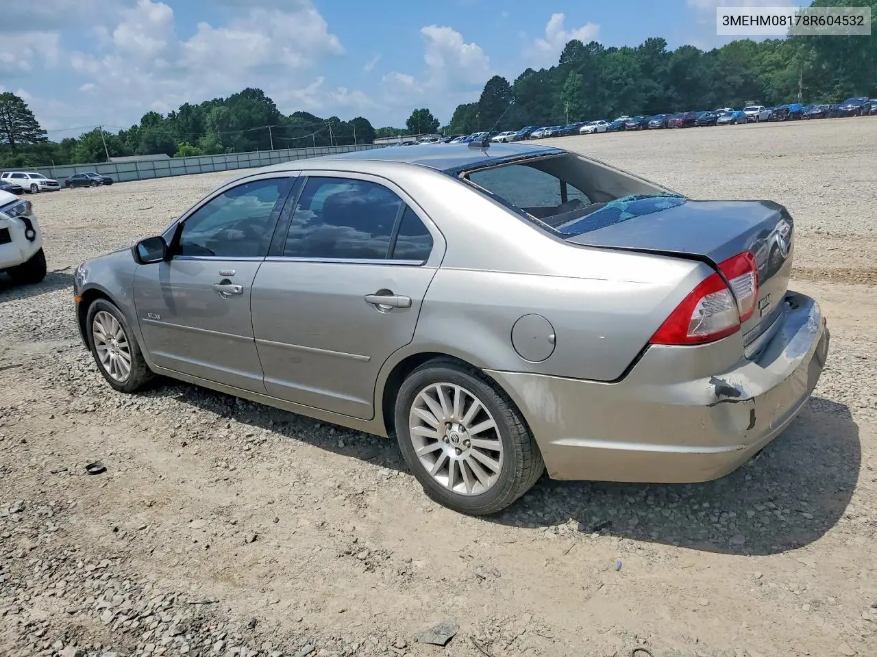 2008 Mercury Milan Premier VIN: 3MEHM08178R604532 Lot: 56257806