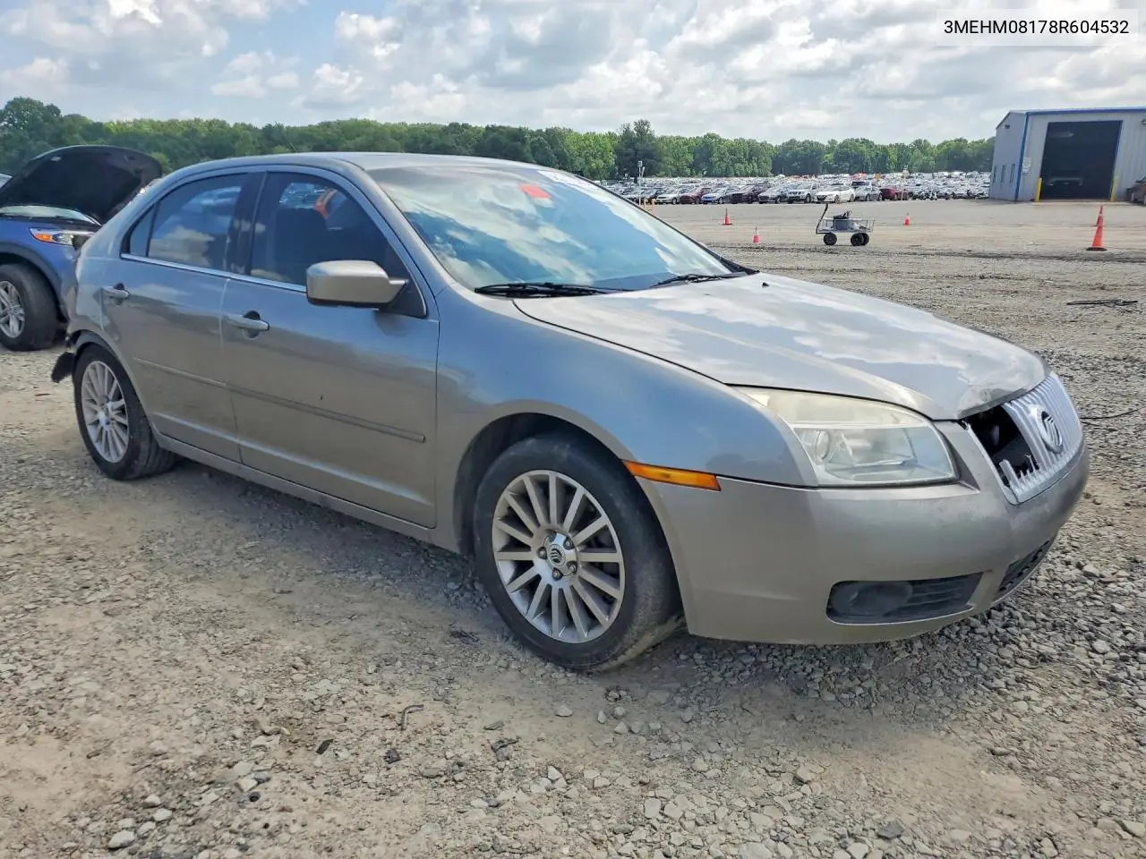 2008 Mercury Milan Premier VIN: 3MEHM08178R604532 Lot: 56257806