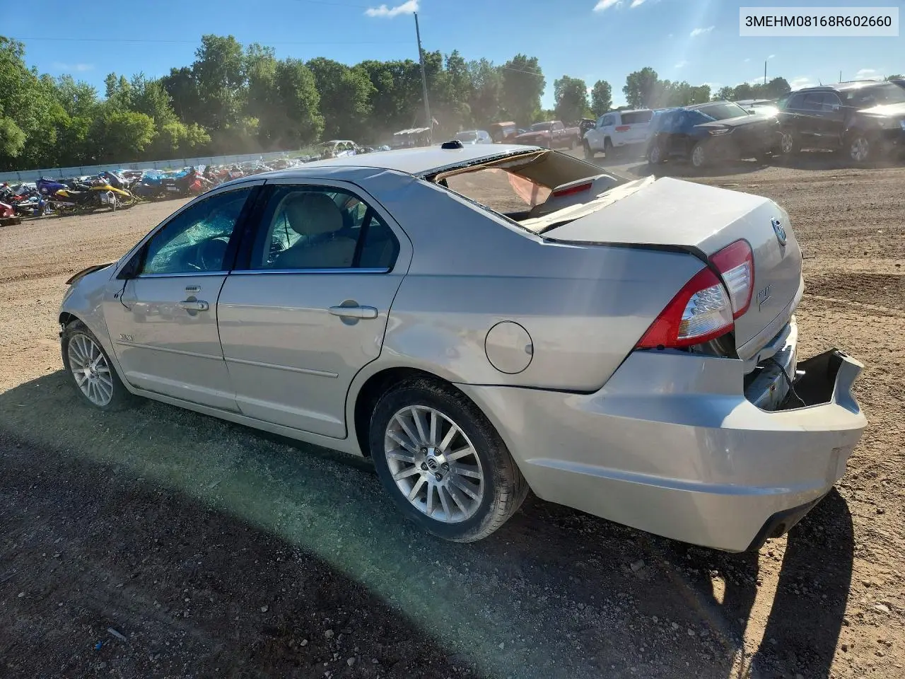 2008 Mercury Milan Premier VIN: 3MEHM08168R602660 Lot: 58051196