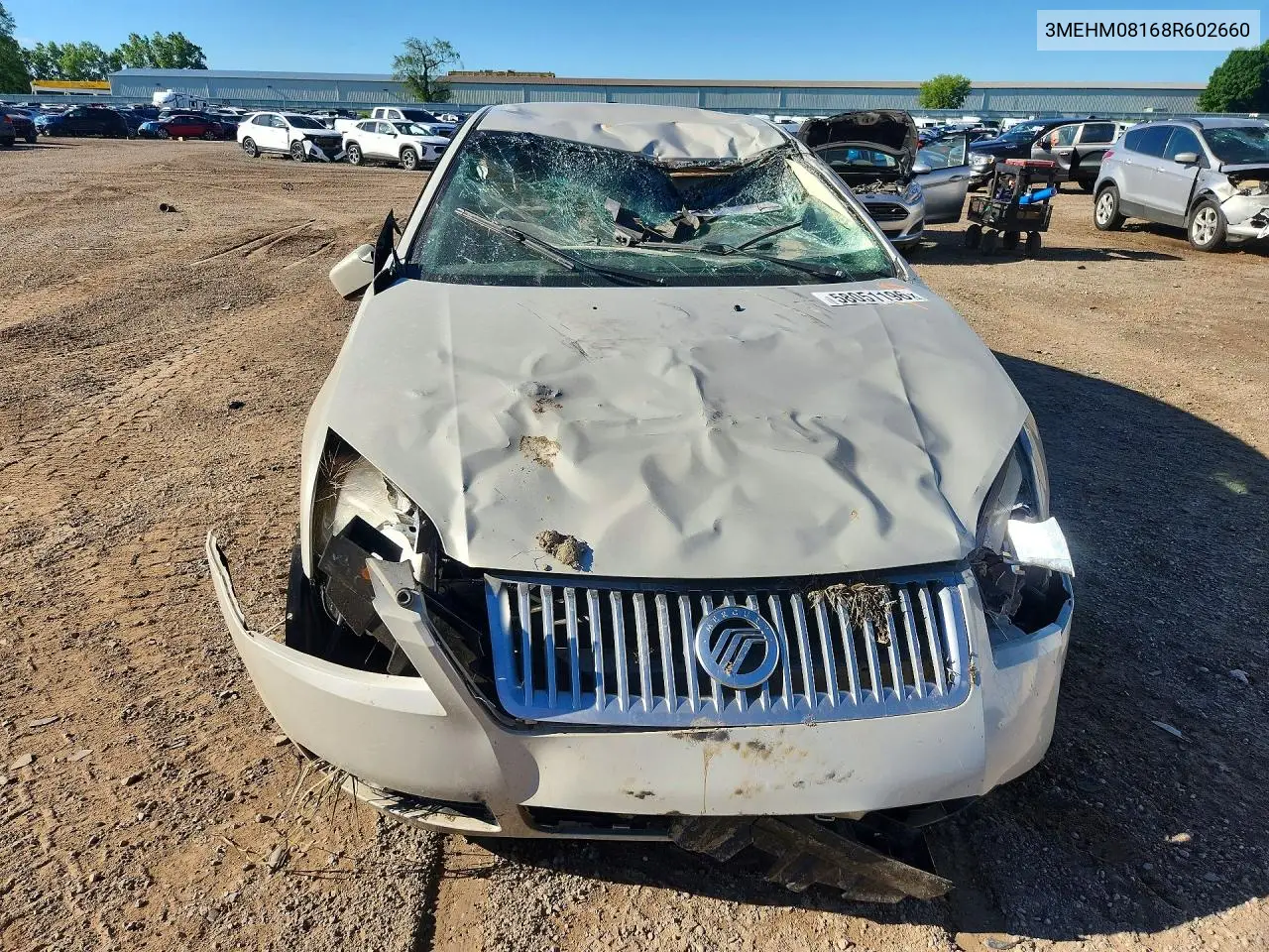 2008 Mercury Milan Premier VIN: 3MEHM08168R602660 Lot: 58051196