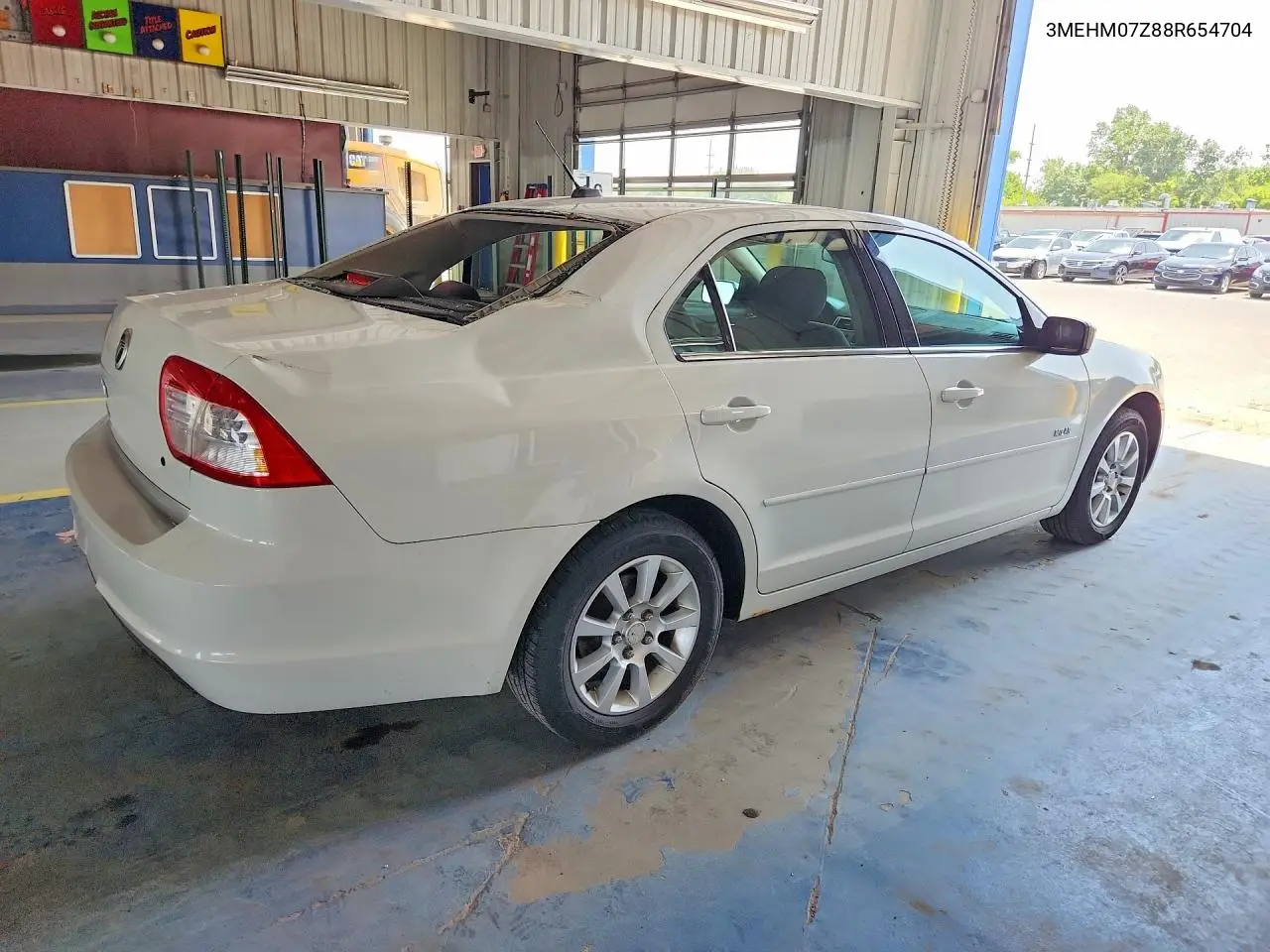 2008 Mercury Milan Premier VIN: 3MEHM07Z88R654704 Lot: 59349666