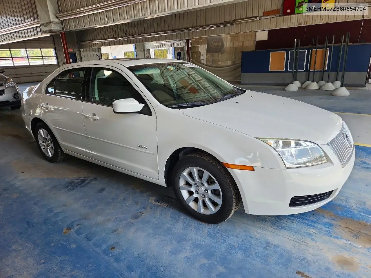 2008 Mercury Milan Premier VIN: 3MEHM07Z88R654704 Lot: 59349666