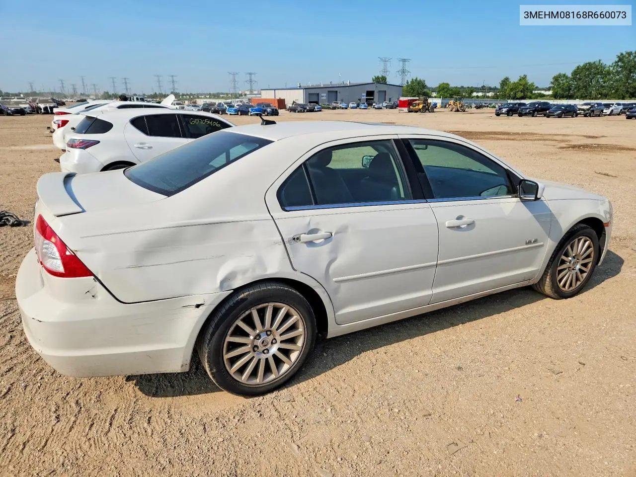2008 Mercury Milan Premier VIN: 3MEHM08168R660073 Lot: 60941996